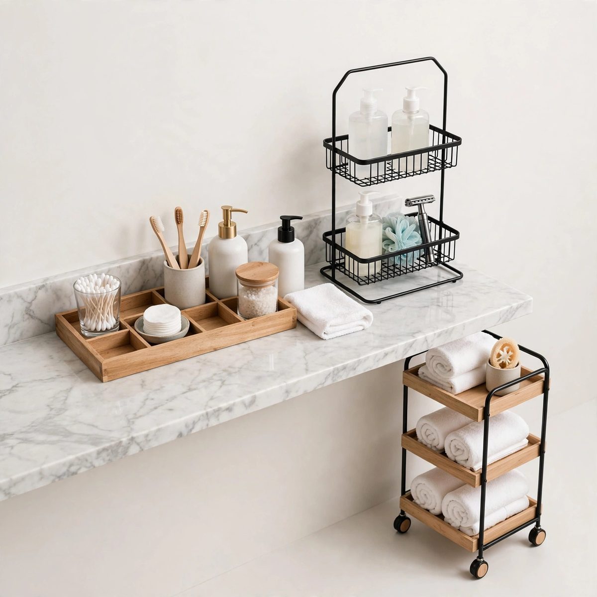 Bathroom & Vanity Organization