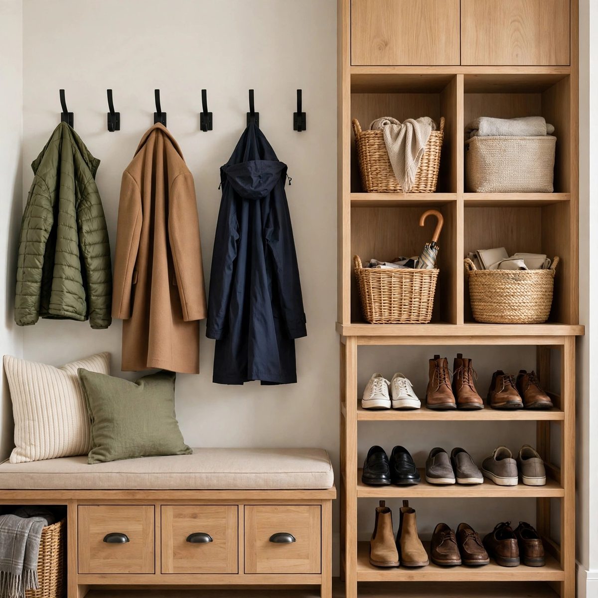 Entryway & Mudroom Storage