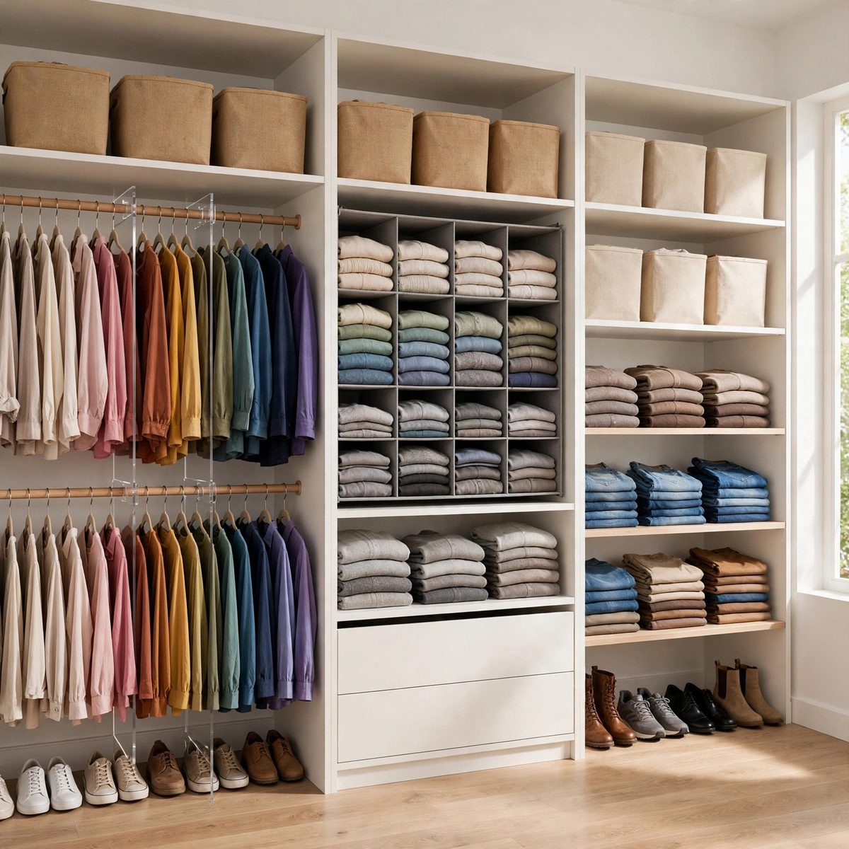 Closet Zones Explained: Organizing Clothes by Use and Season