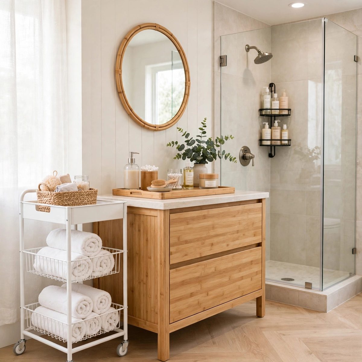 Bathroom Organizer Guide: Vanity, Shower, and Under-Sink Storage