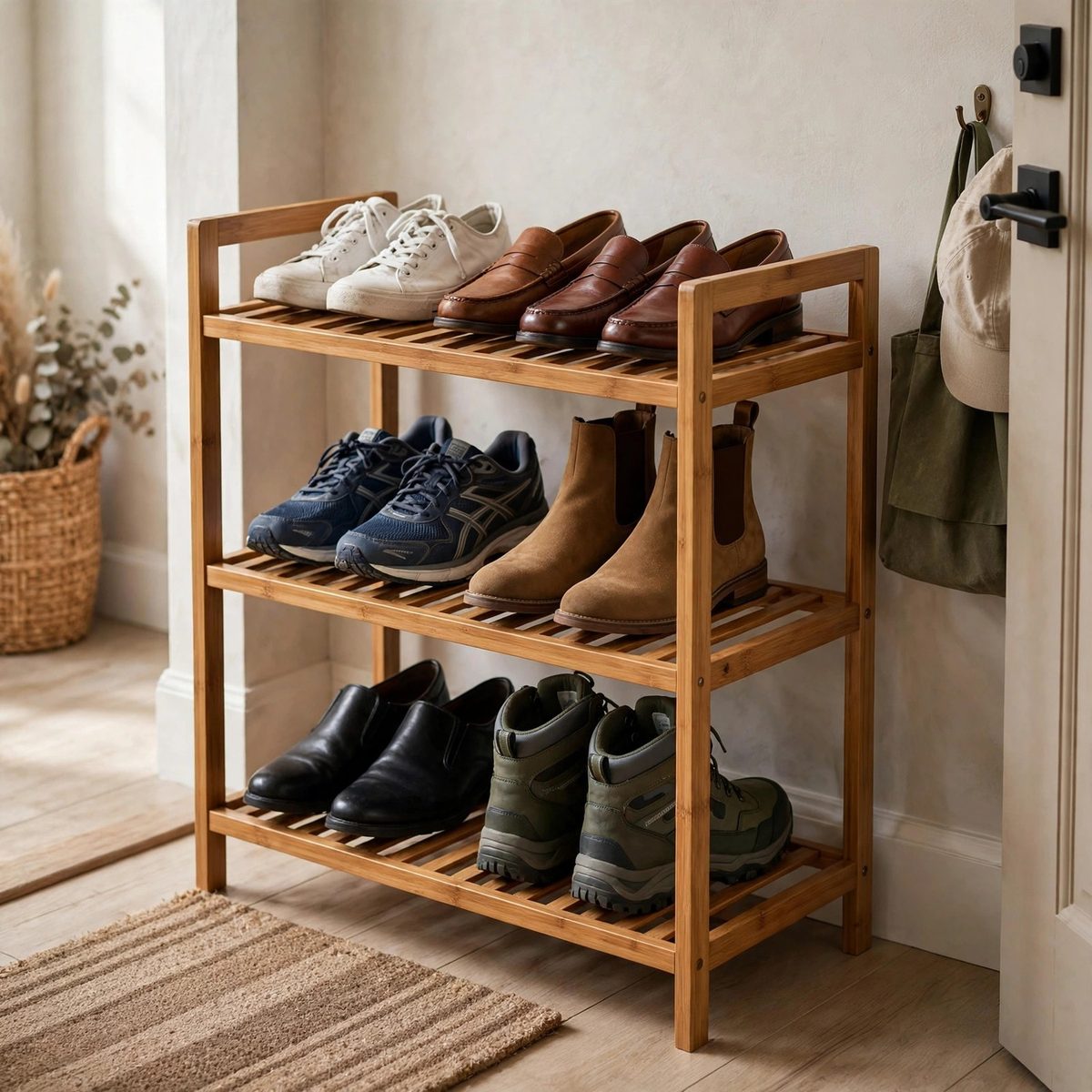 NeatNest 3-Tier Shoe Rack Organizer — view 2