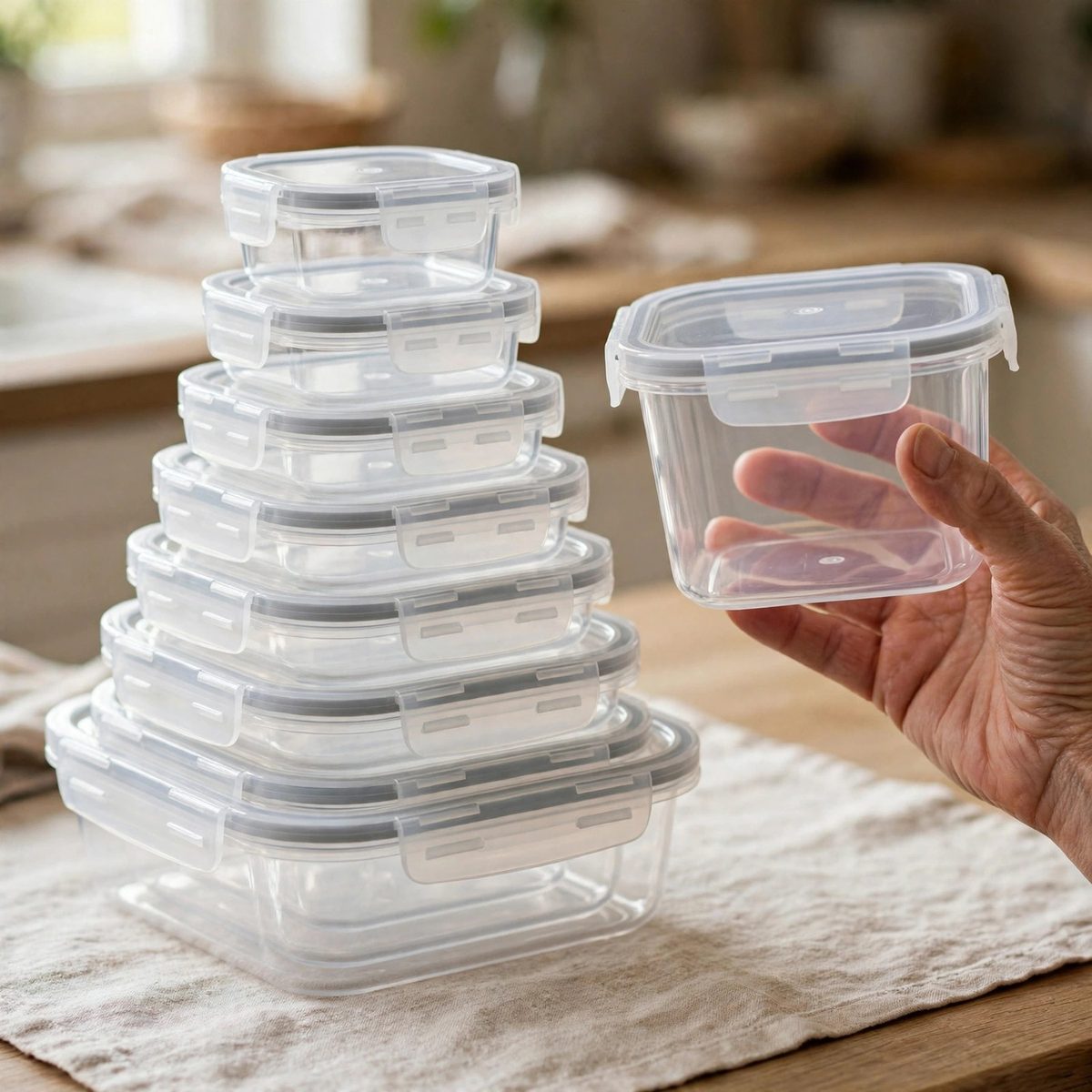 NeatNest Airtight Food Storage Set, 12 Piece — view 5