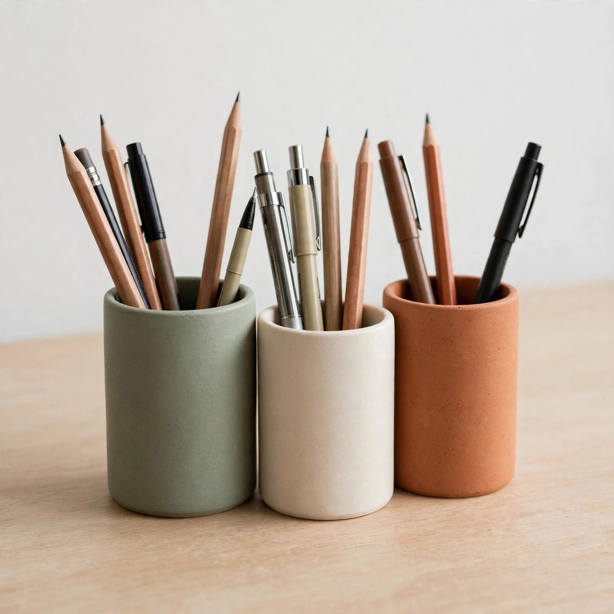 NeatNest Pen and Pencil Holder Trio Set — view 2