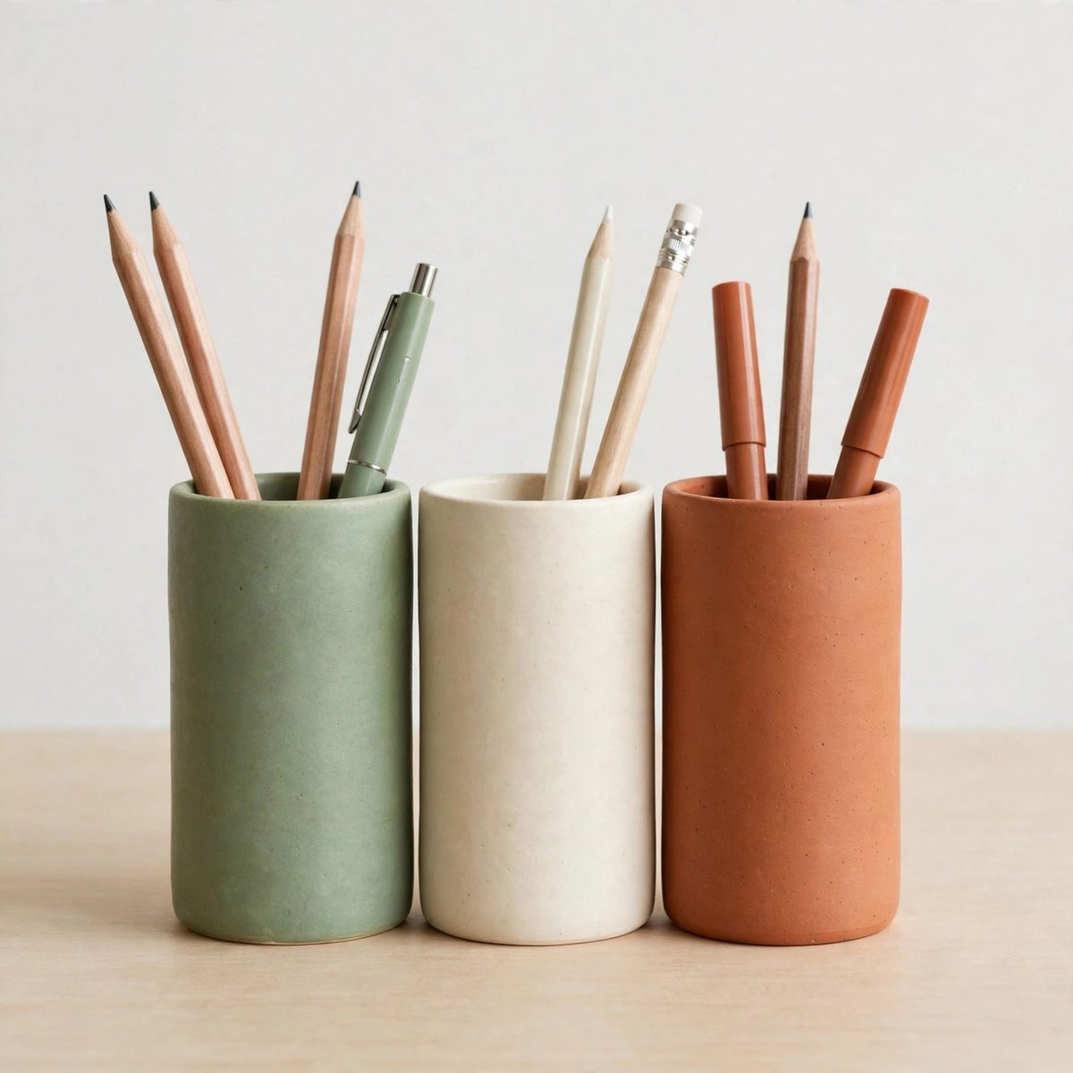 NeatNest Pen and Pencil Holder Trio Set