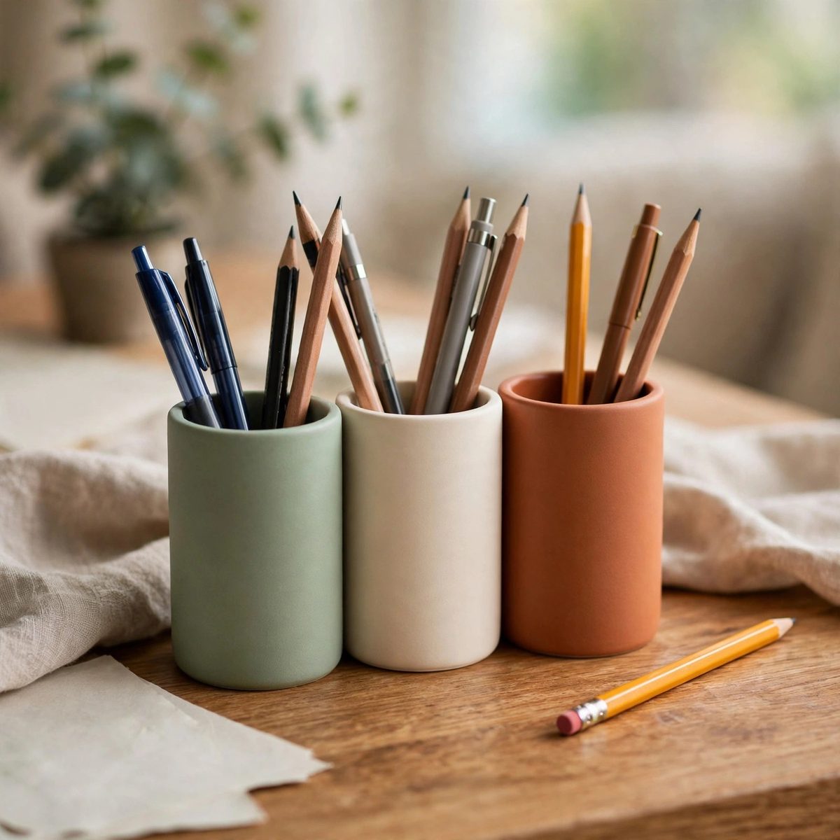 NeatNest Pen and Pencil Holder Trio Set — view 5