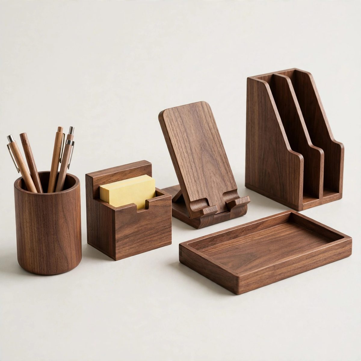OrderlyOak Desk Organizer Set, 5 Piece — view 2