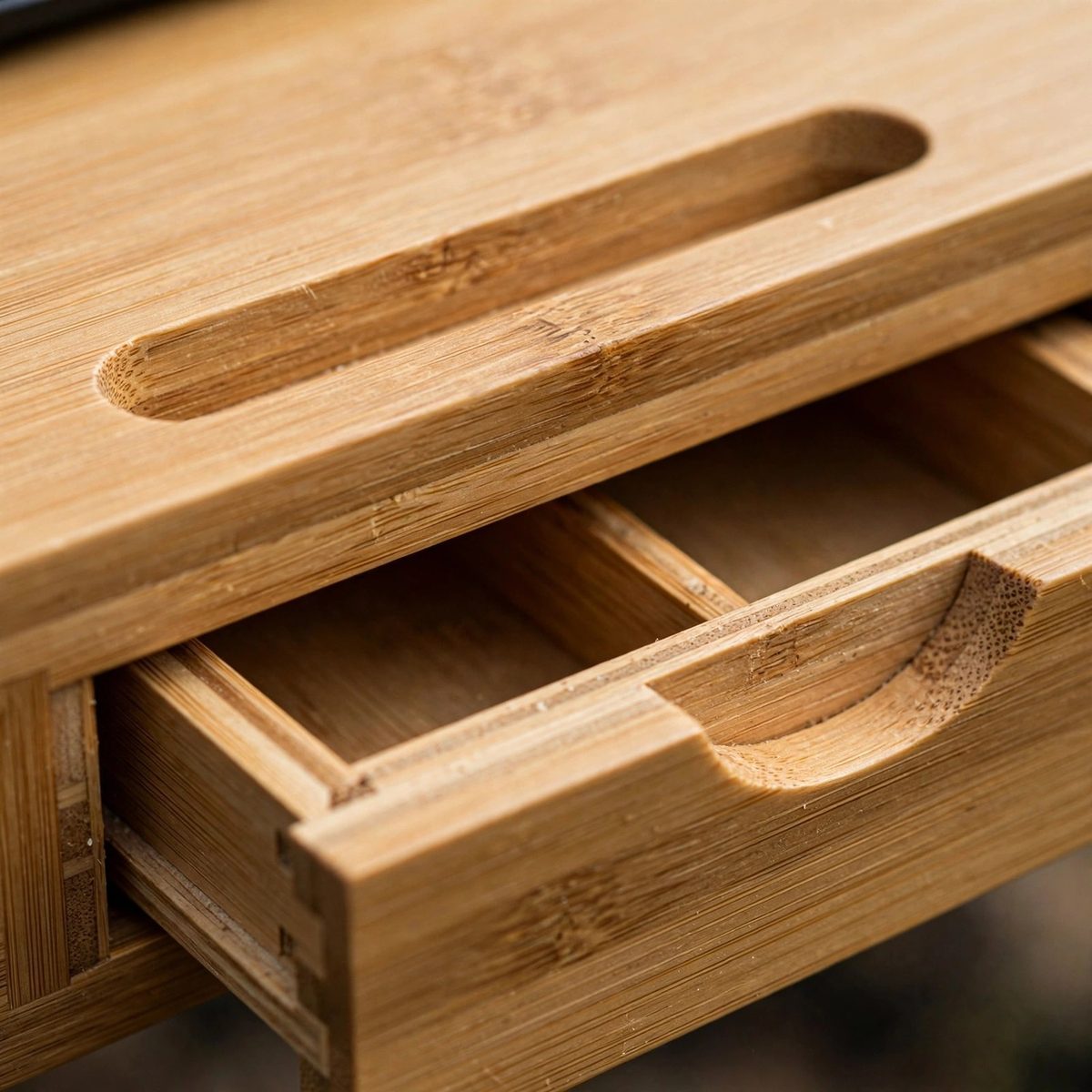 OrderlyOak Monitor Stand with Drawer Organizer — view 3