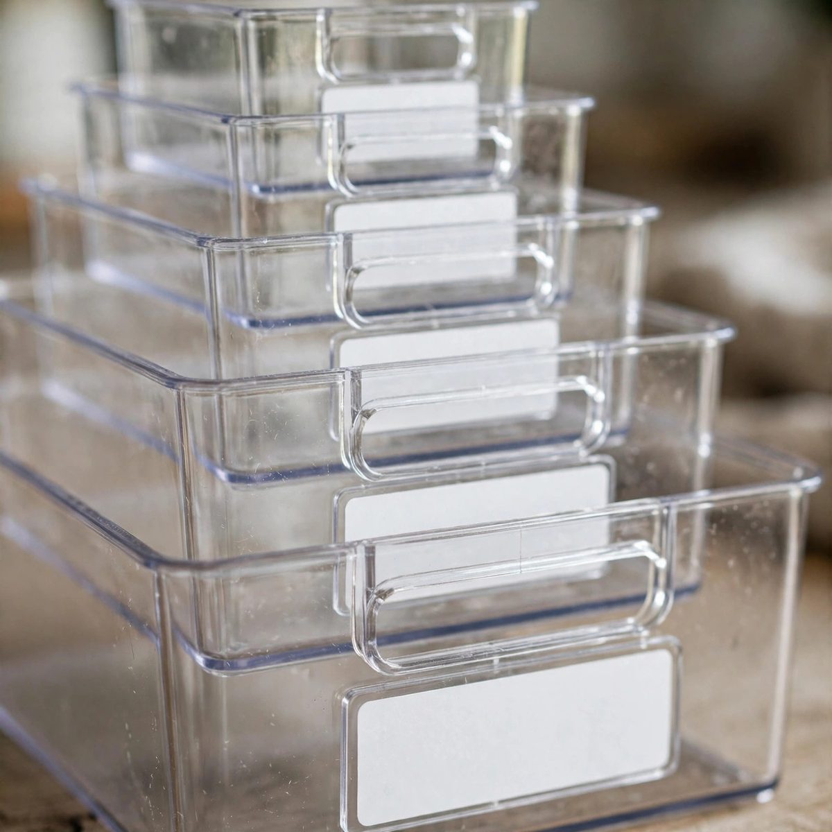 OrderlyOak Pantry Organizer Bins, 6 Pack — view 3