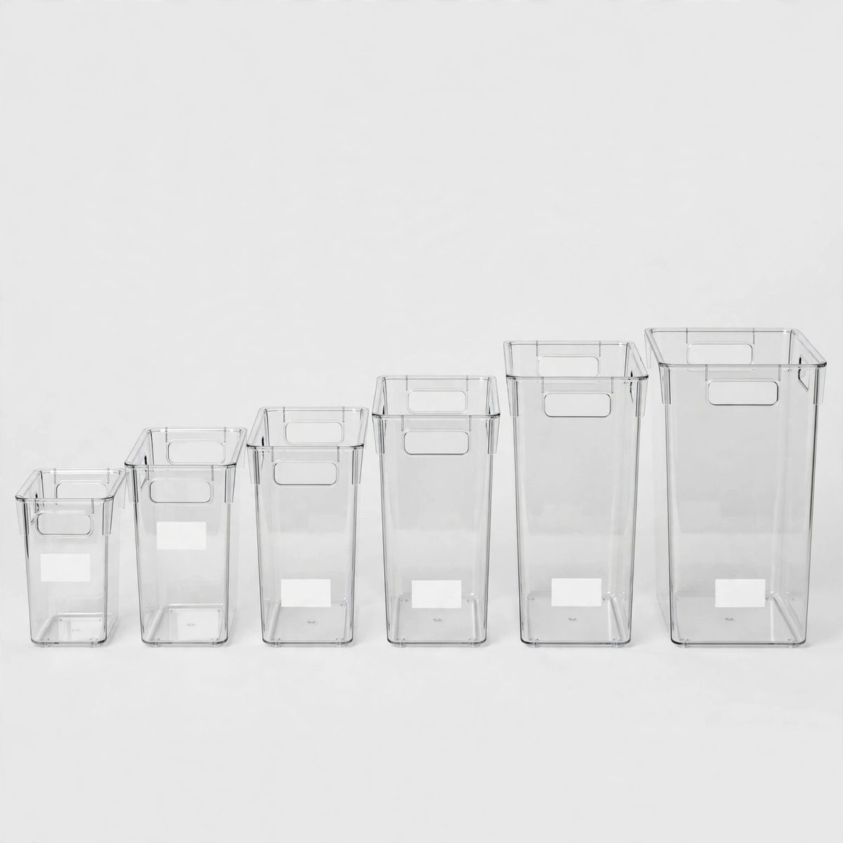 OrderlyOak Pantry Organizer Bins, 6 Pack