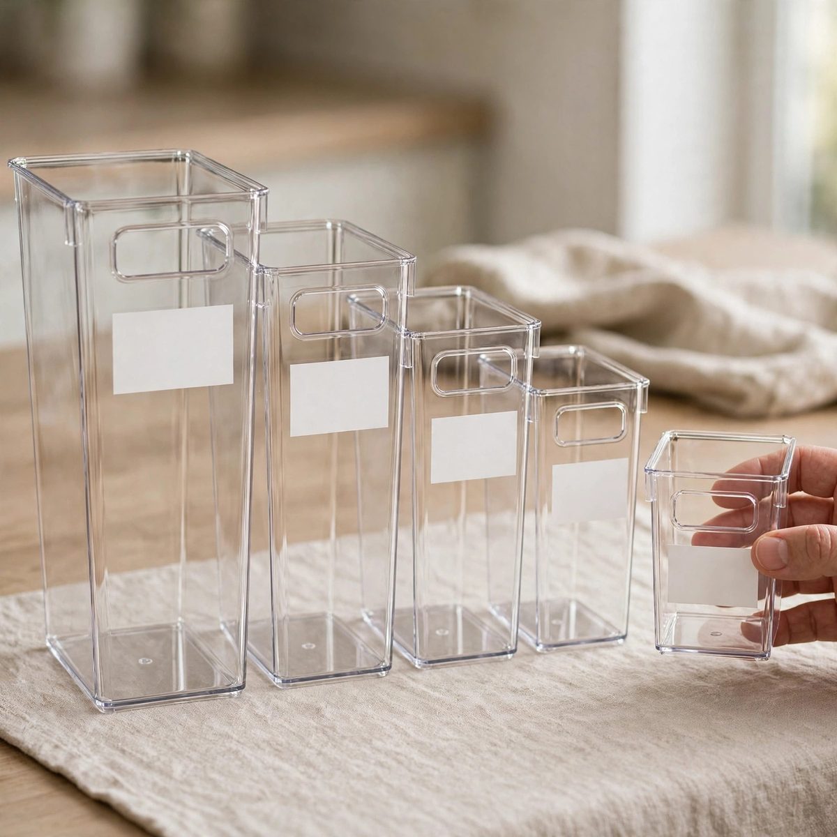 OrderlyOak Pantry Organizer Bins, 6 Pack — view 5