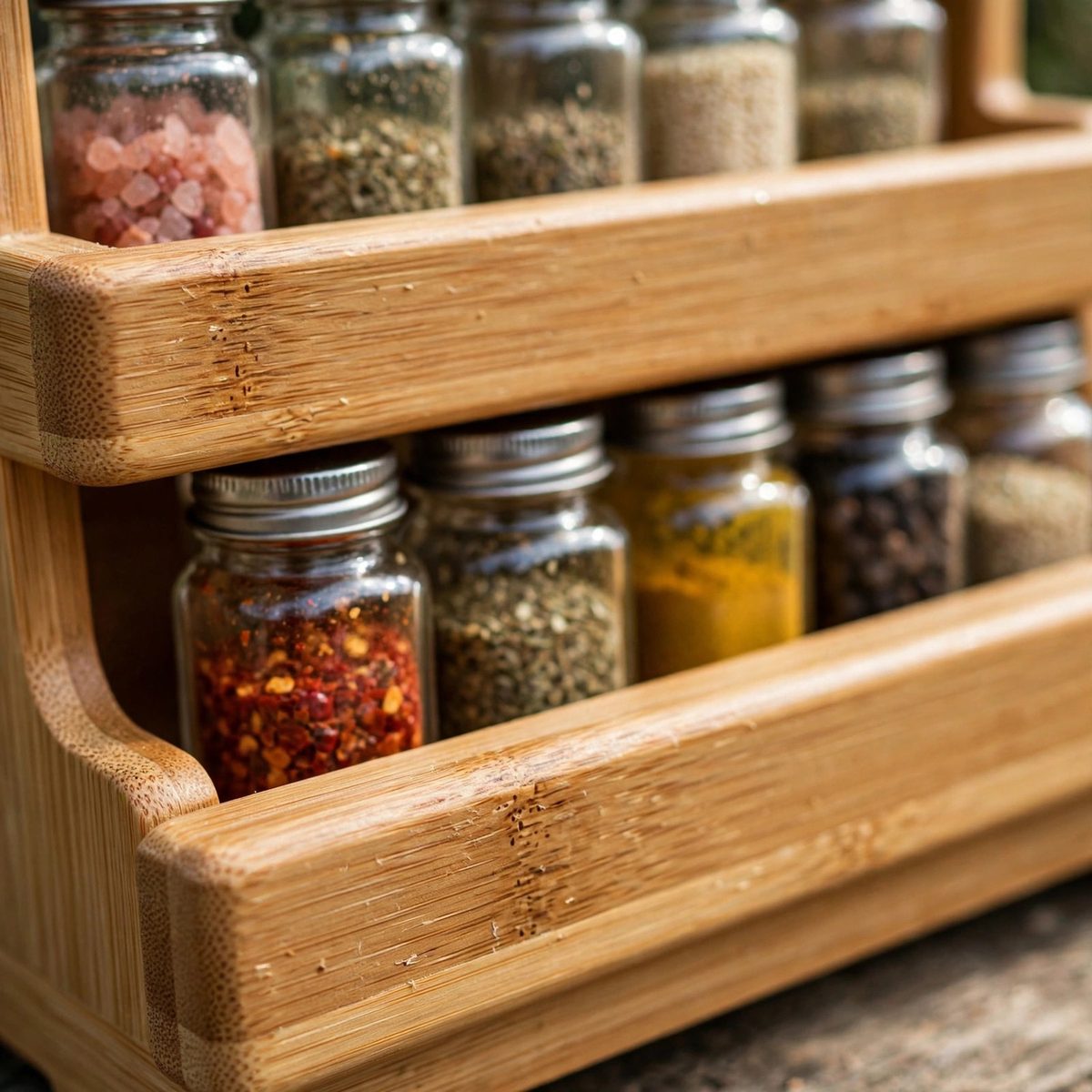 TidyHaven 2-Tier Spice Rack Organizer — view 3