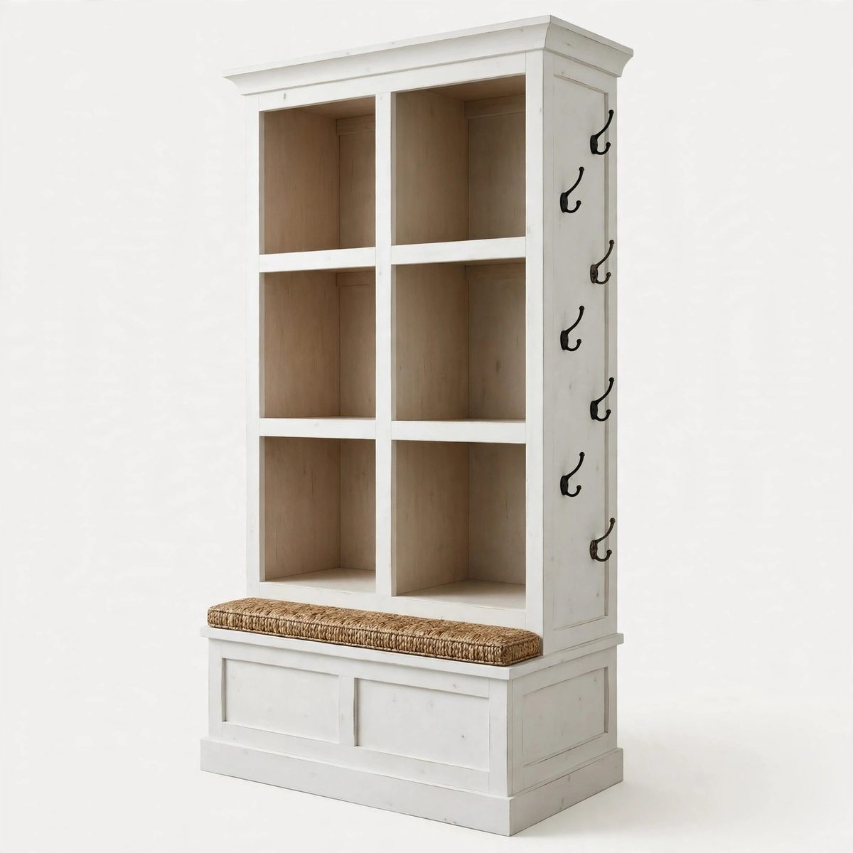 TidyHaven Mudroom Cubby Storage Tower — view 2