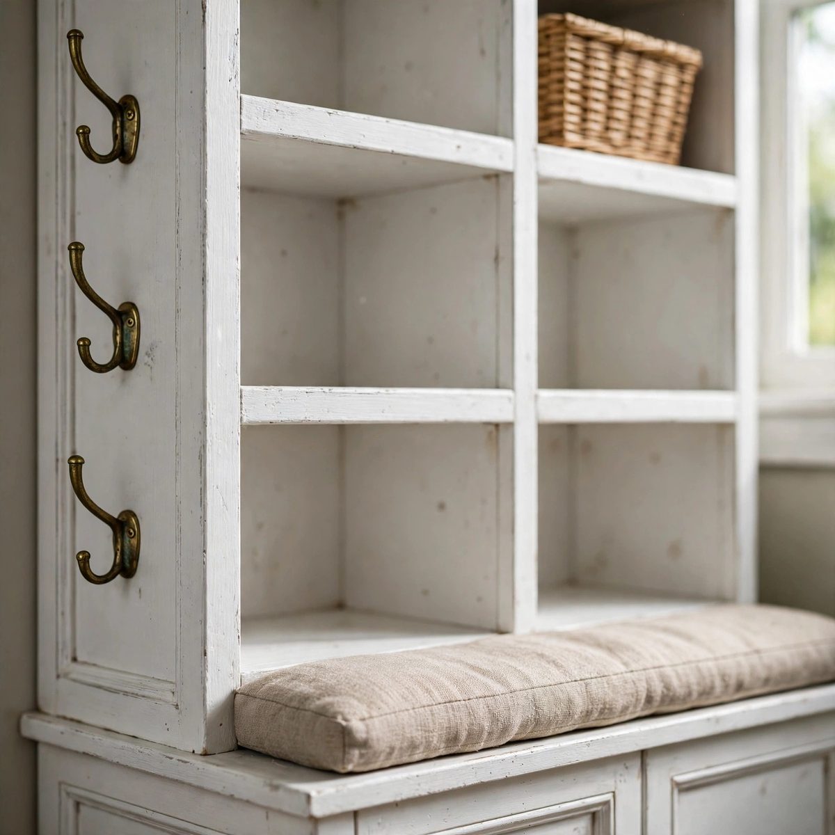 TidyHaven Mudroom Cubby Storage Tower — view 3