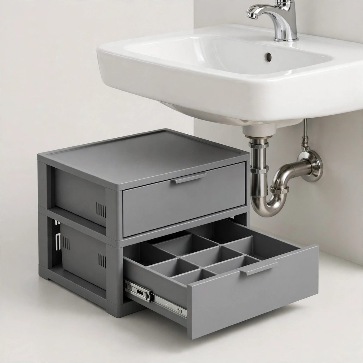 TidyHaven Under-Sink Bathroom Organizer — view 2